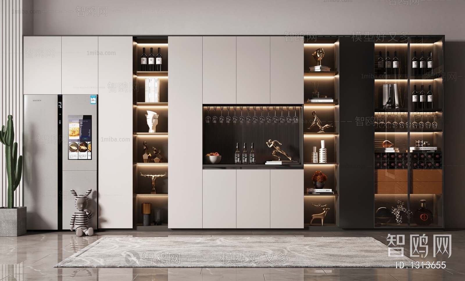 Modern Wine Cabinet