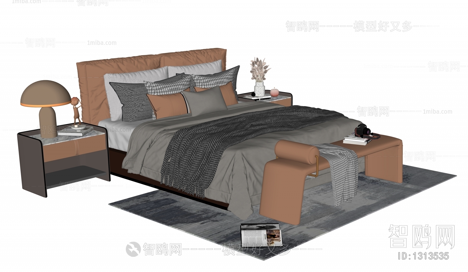 Modern Double Bed