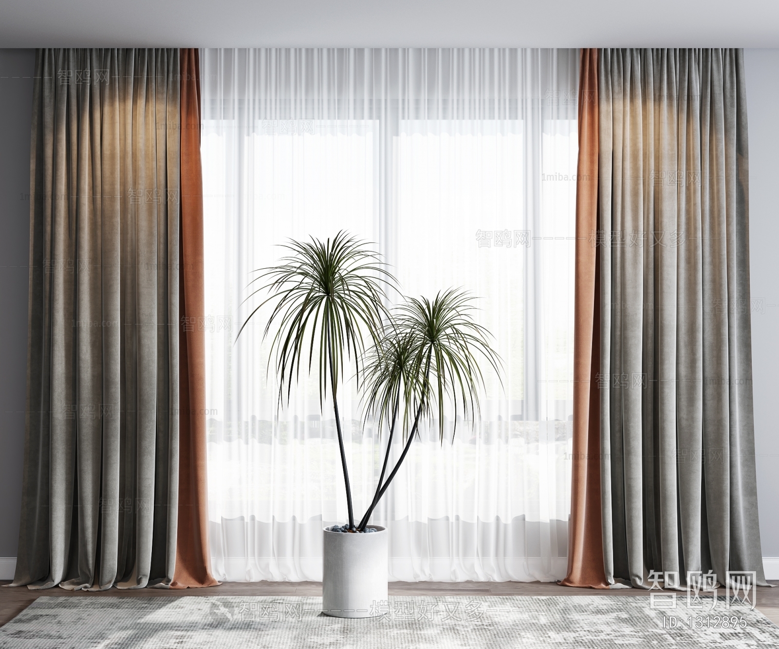 Modern The Curtain