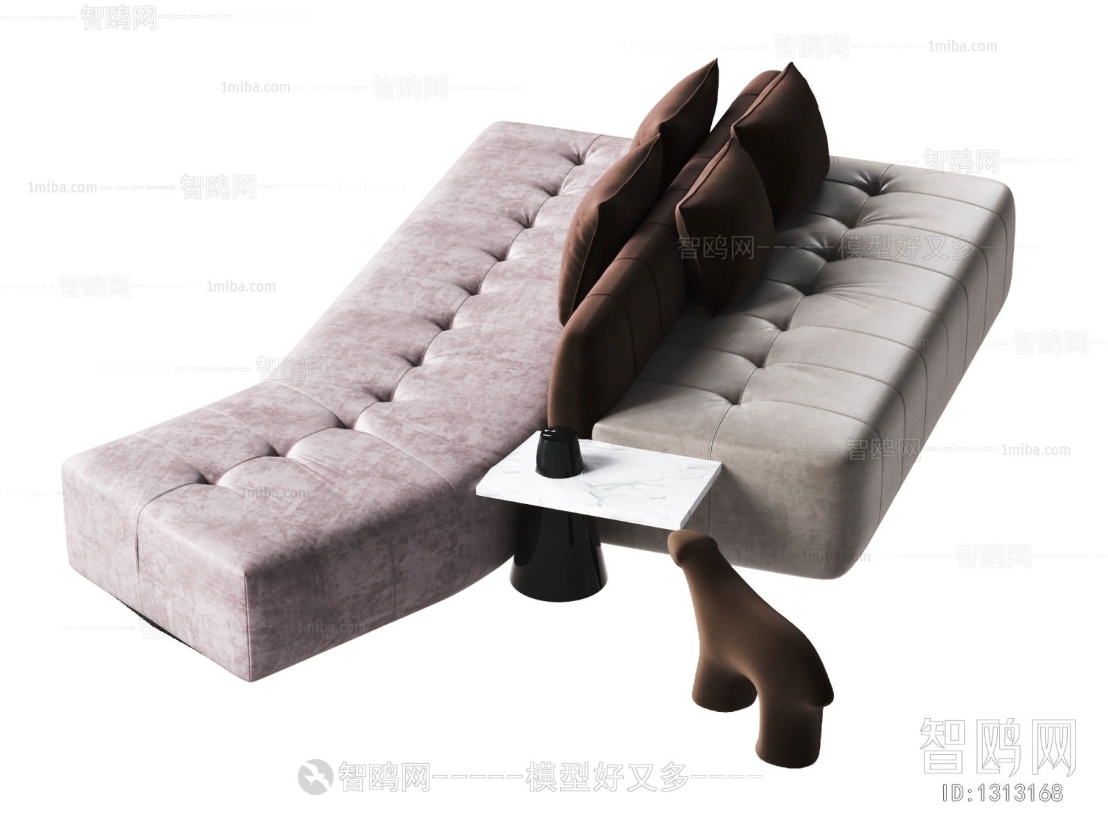 Modern Multi Person Sofa