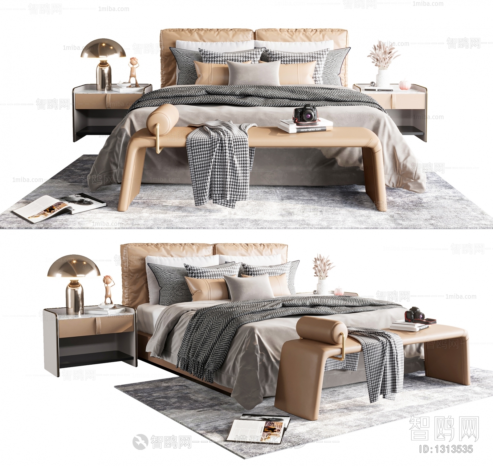 Modern Double Bed