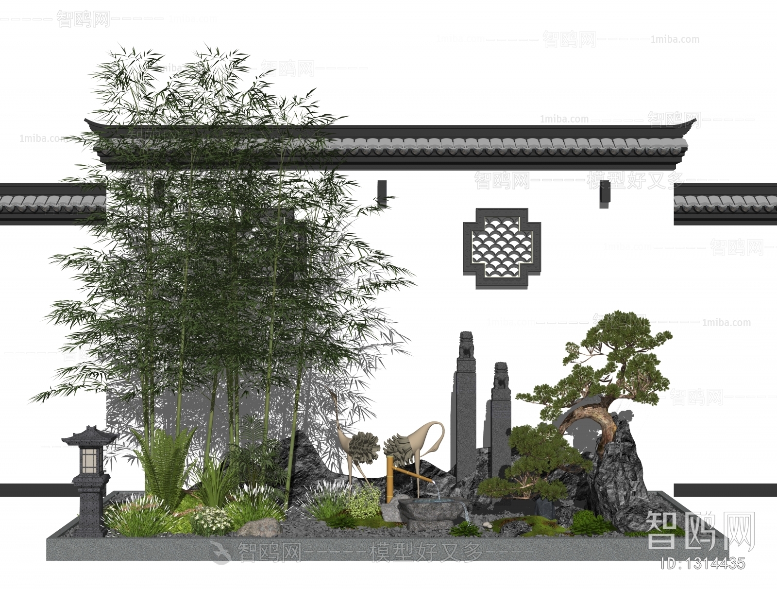 New Chinese Style Garden