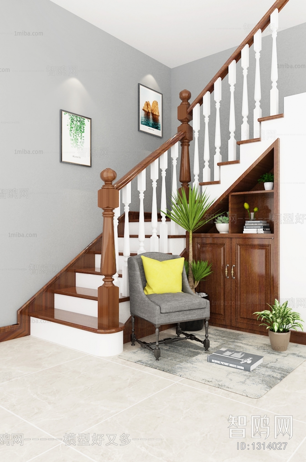 European Style Stairwell