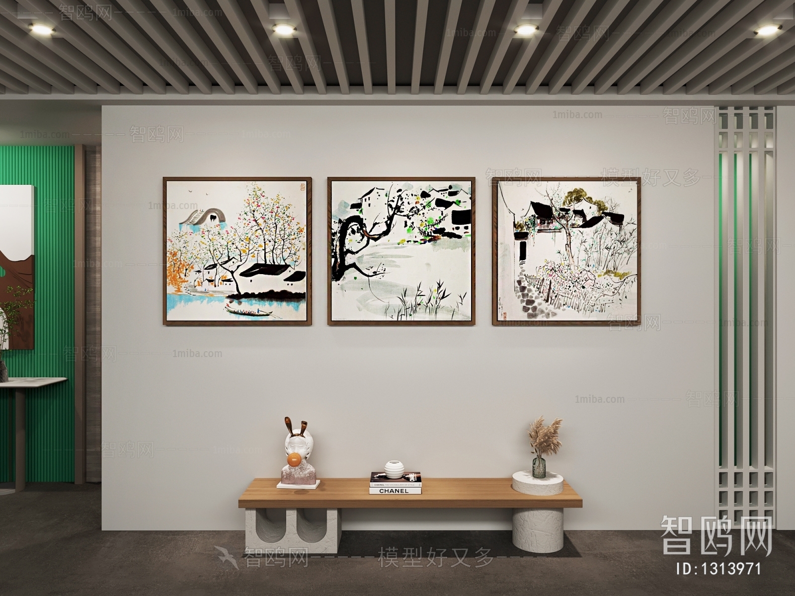 Modern New Chinese Style Painting