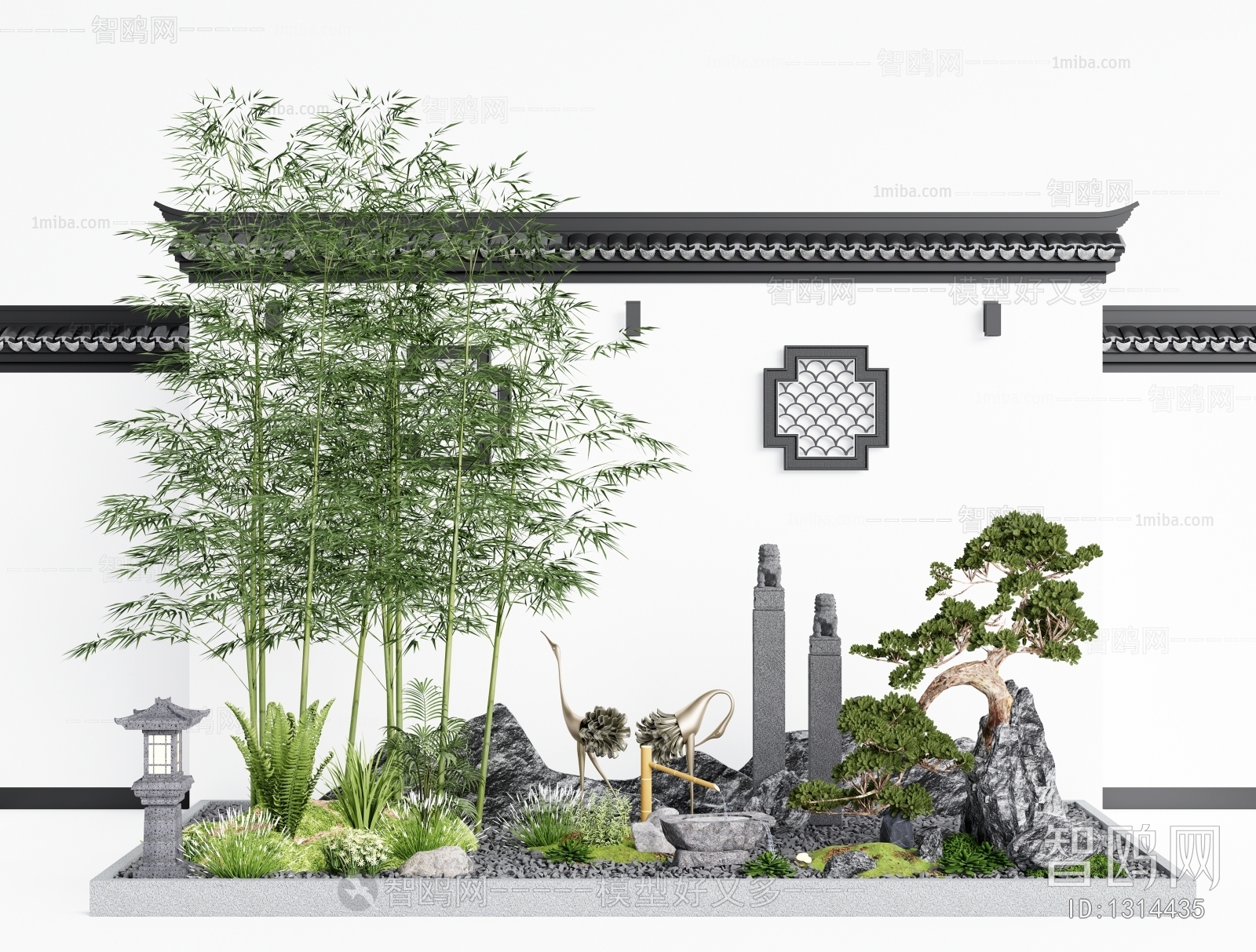 New Chinese Style Garden