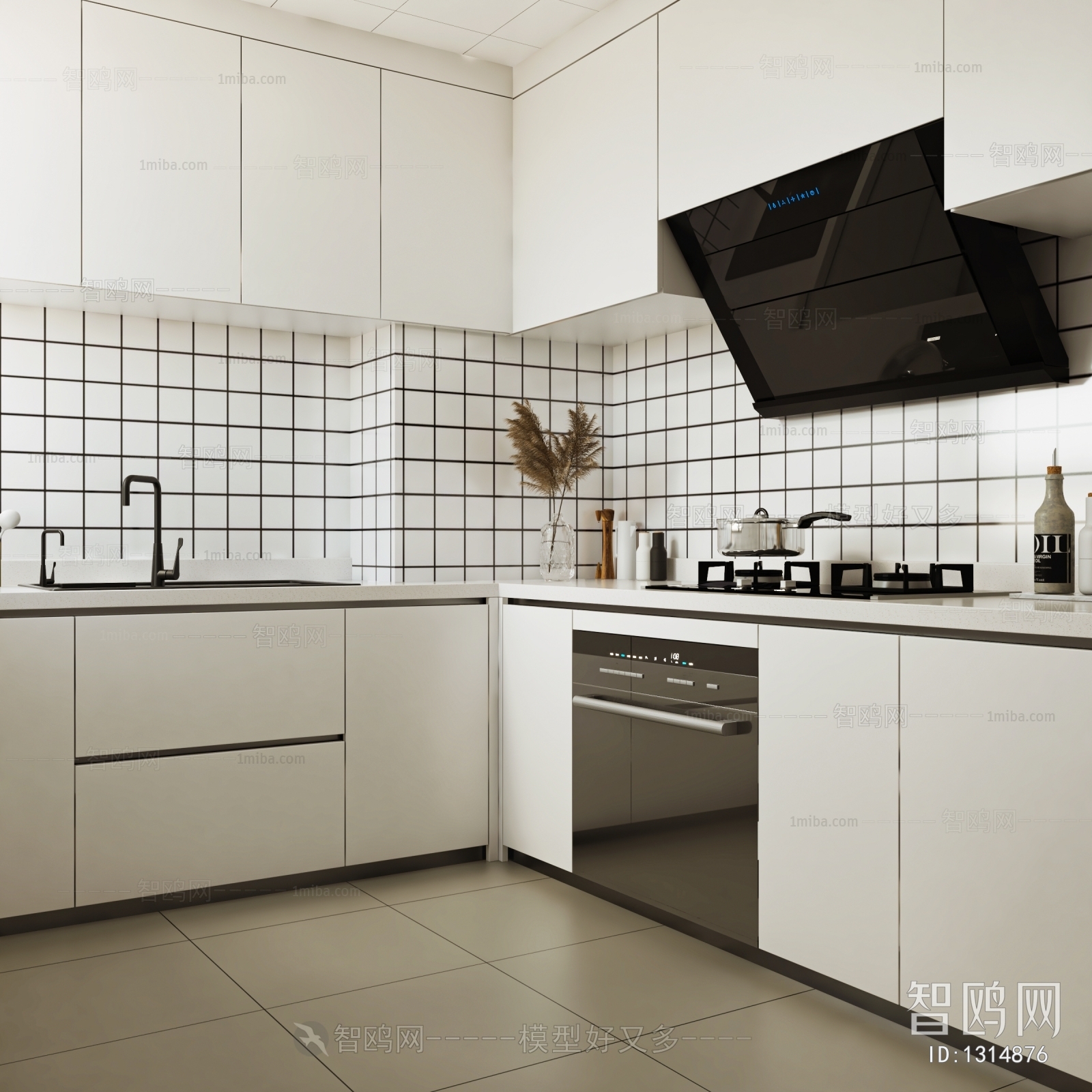 Modern Nordic Style The Kitchen