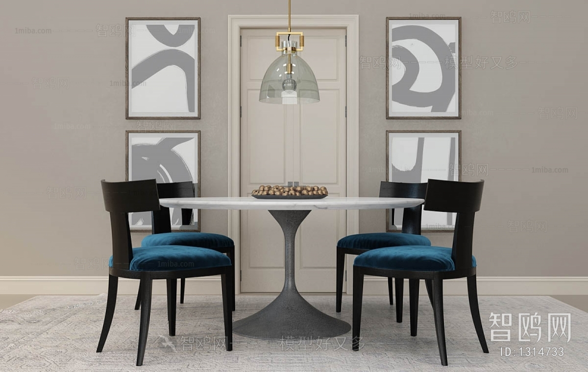 New Classical Style Dining Table And Chairs