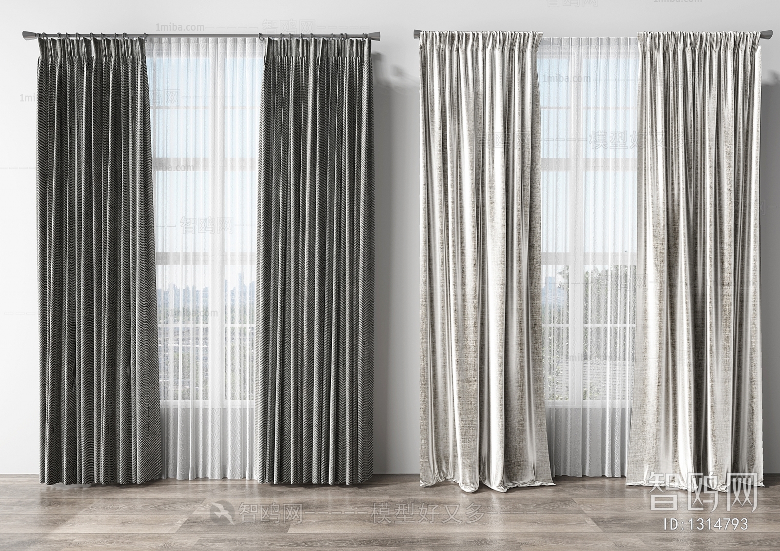 Modern The Curtain