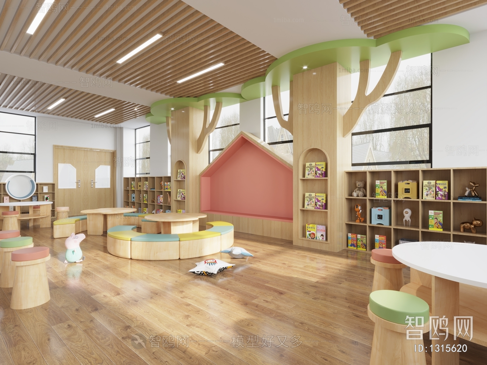 Modern Children's Playroom