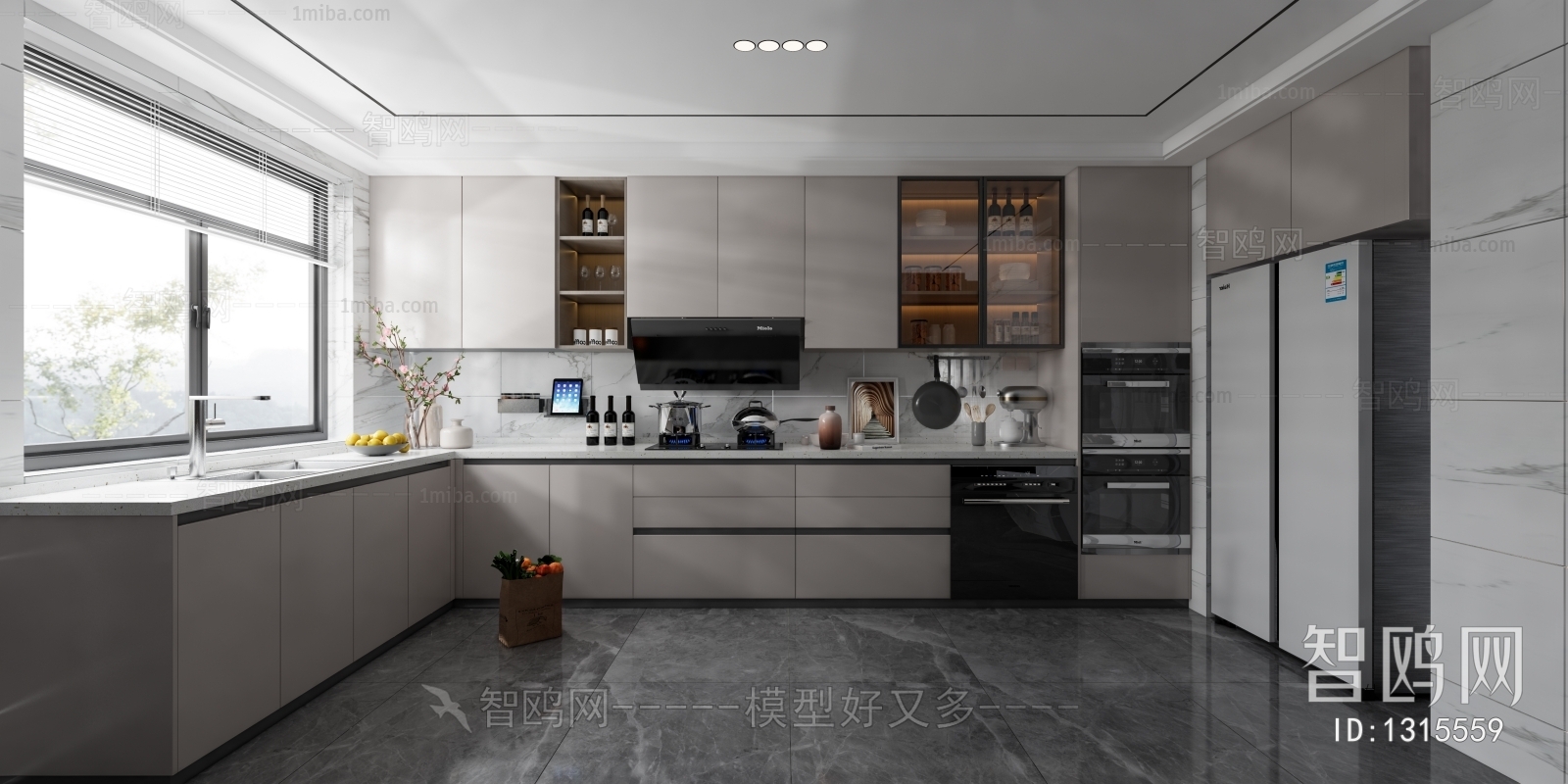 Modern The Kitchen