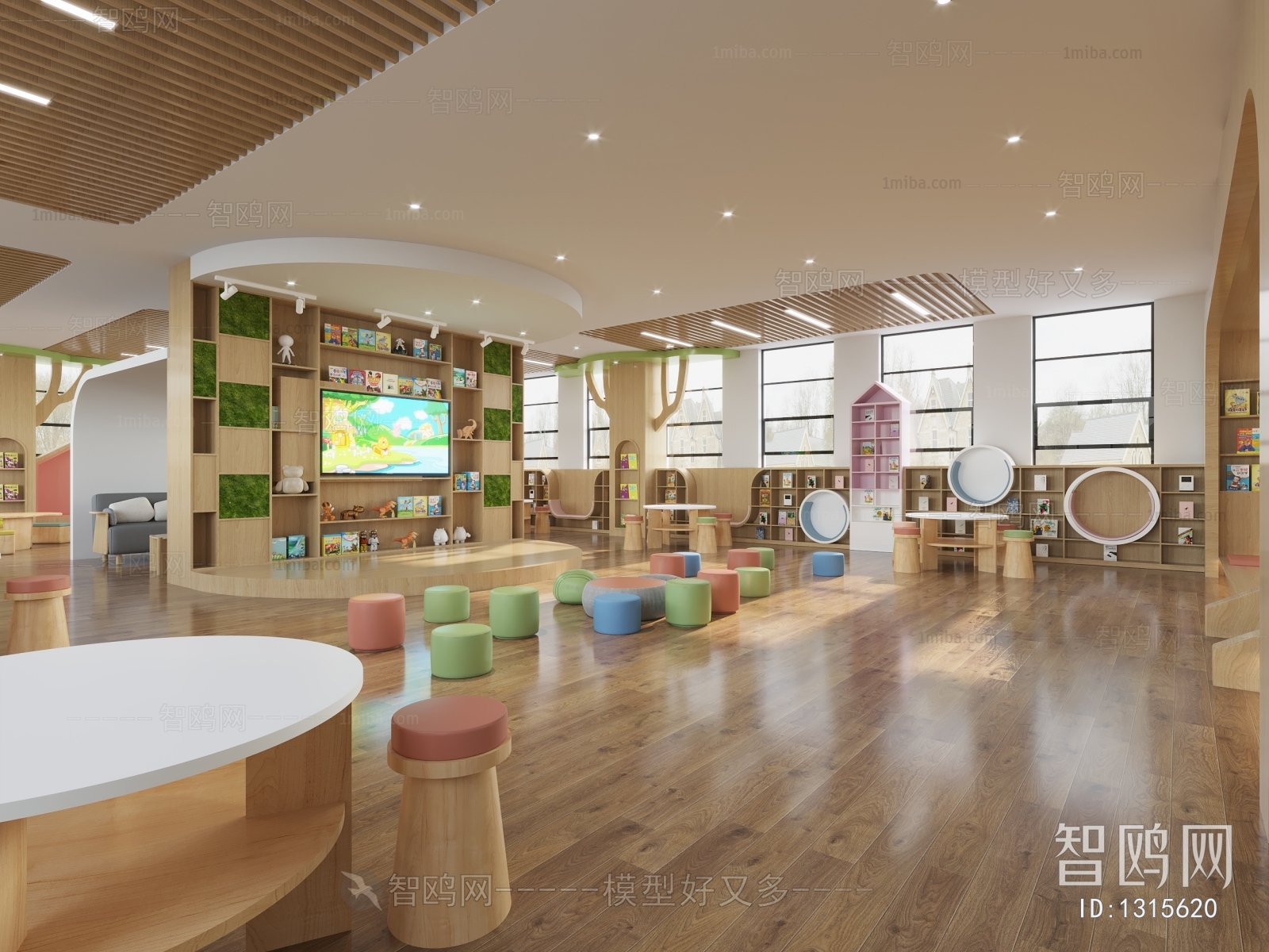 Modern Children's Playroom