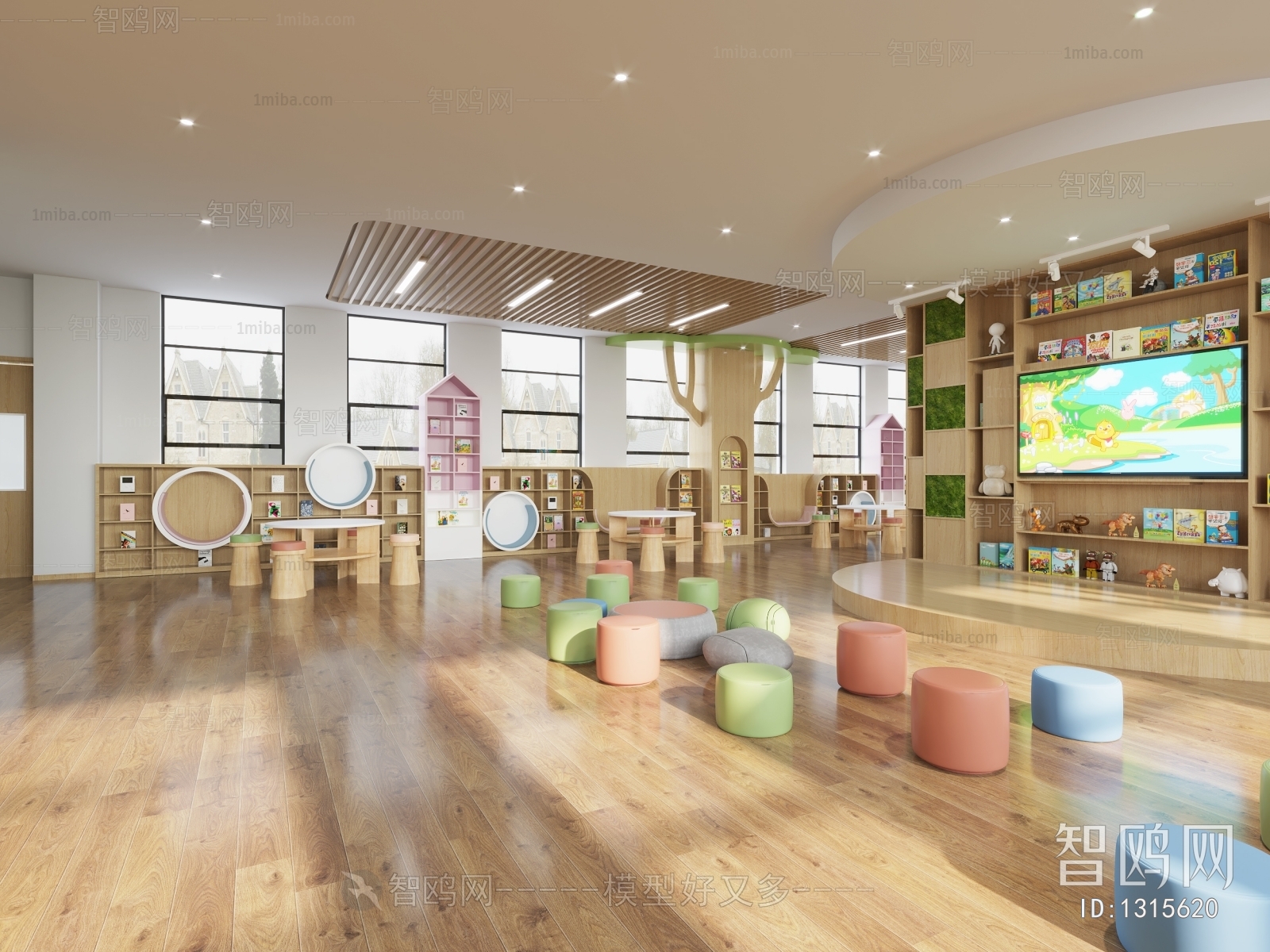 Modern Children's Playroom