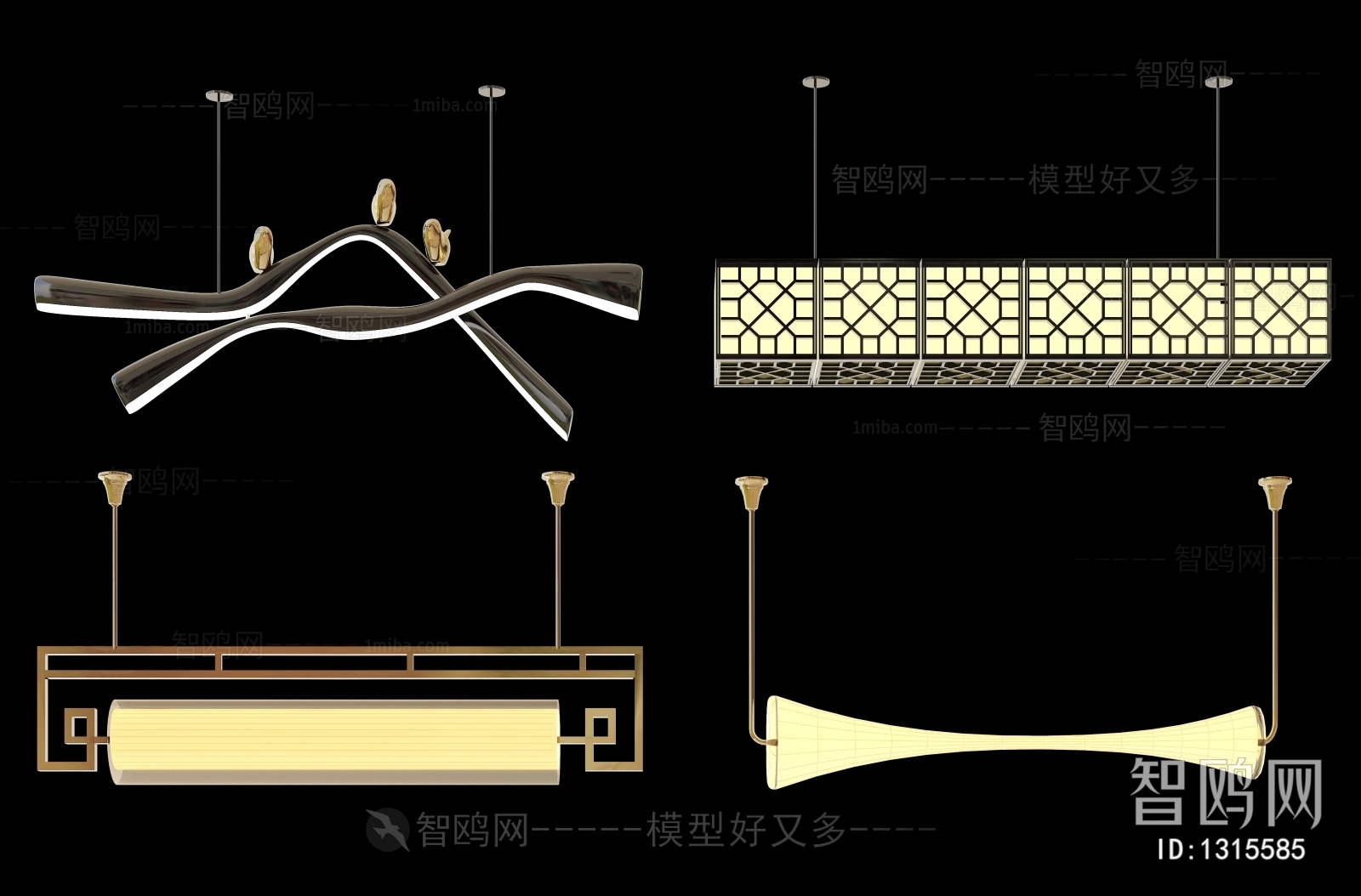 New Chinese Style Droplight