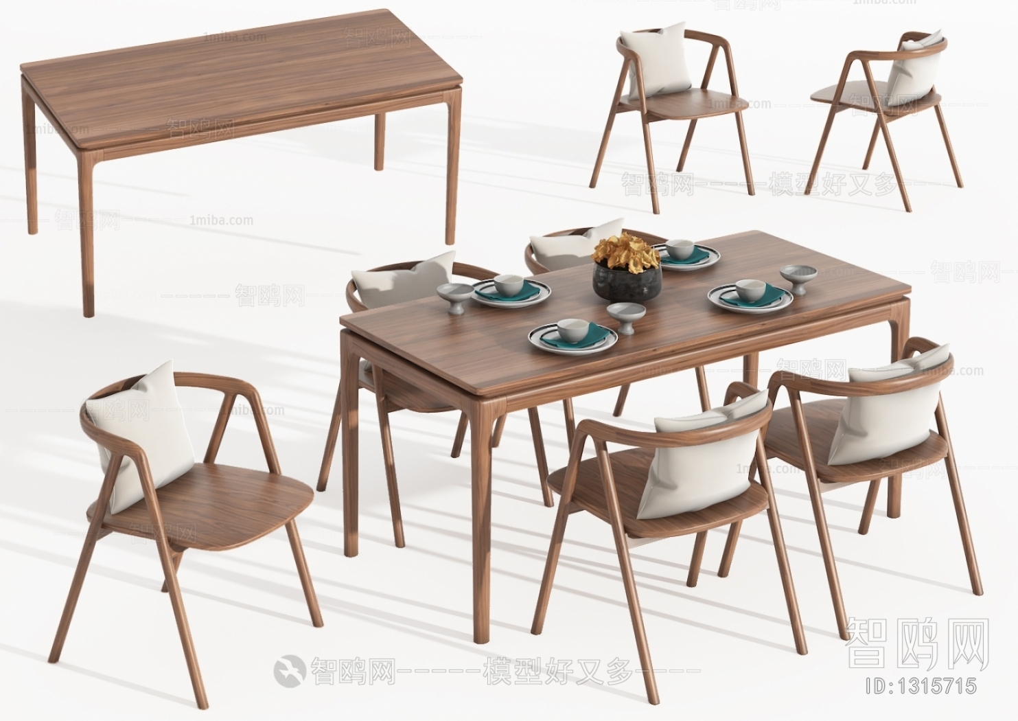 New Chinese Style Dining Table And Chairs