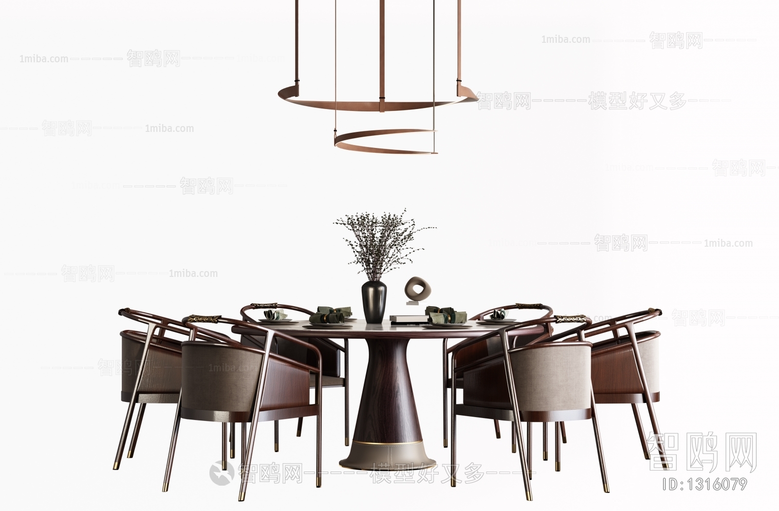 New Chinese Style Dining Table And Chairs