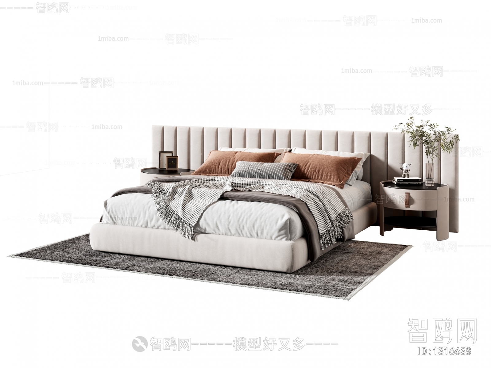 Modern Double Bed