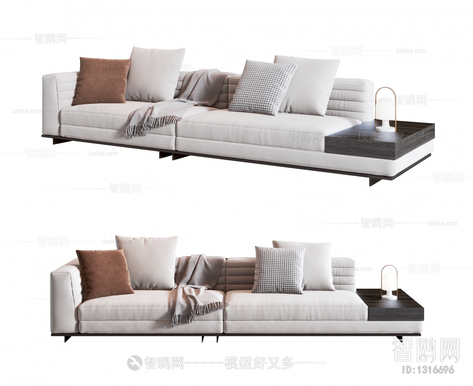 Modern Multi Person Sofa