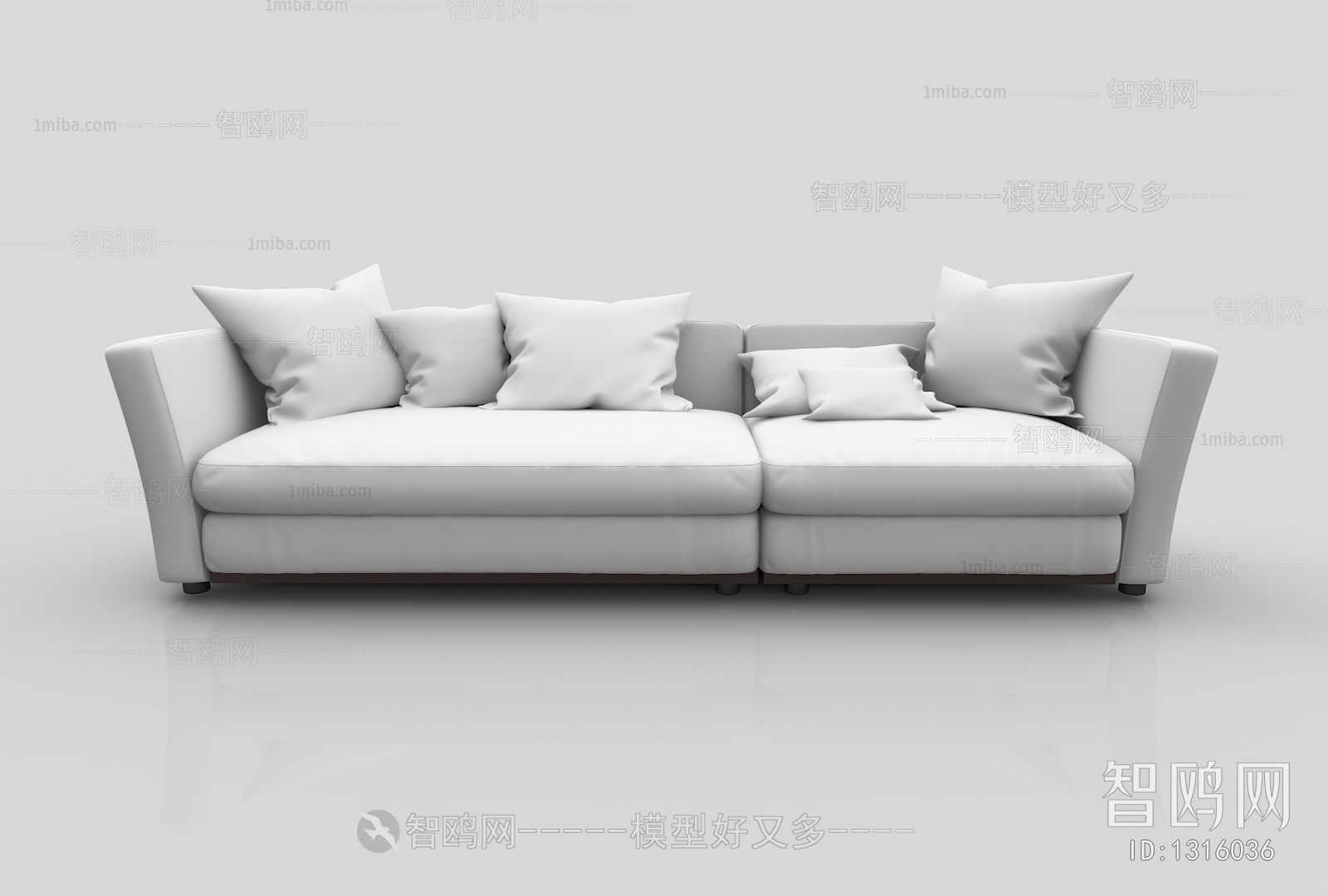 Modern Multi Person Sofa