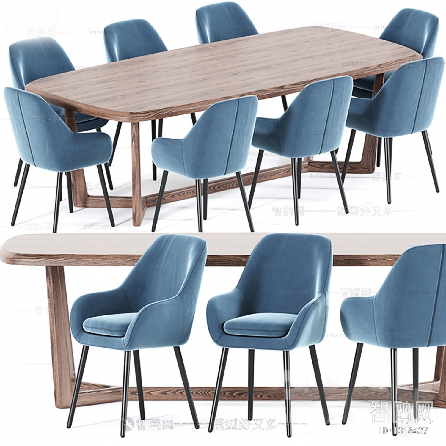 Nordic Style Dining Table And Chairs