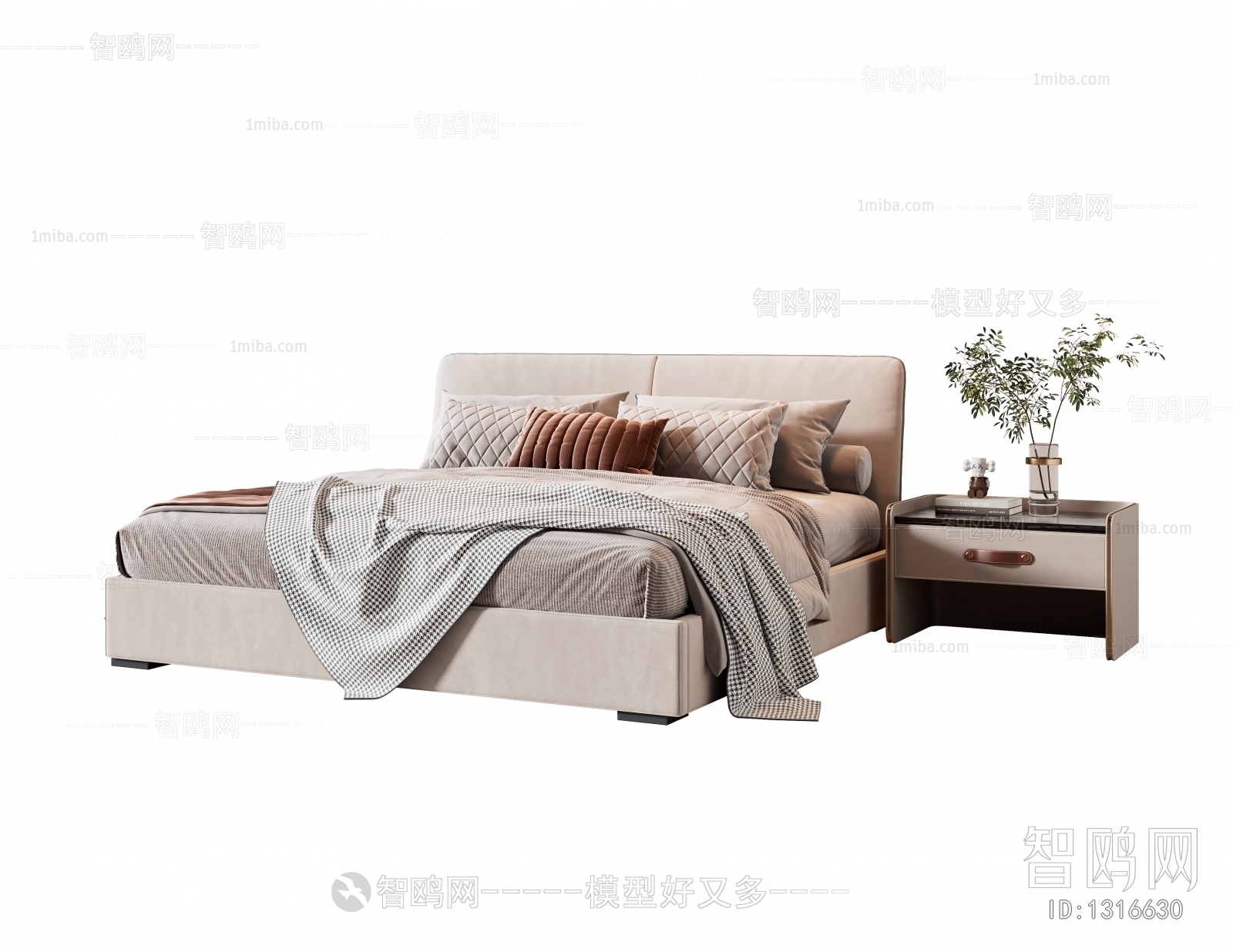 Modern Double Bed