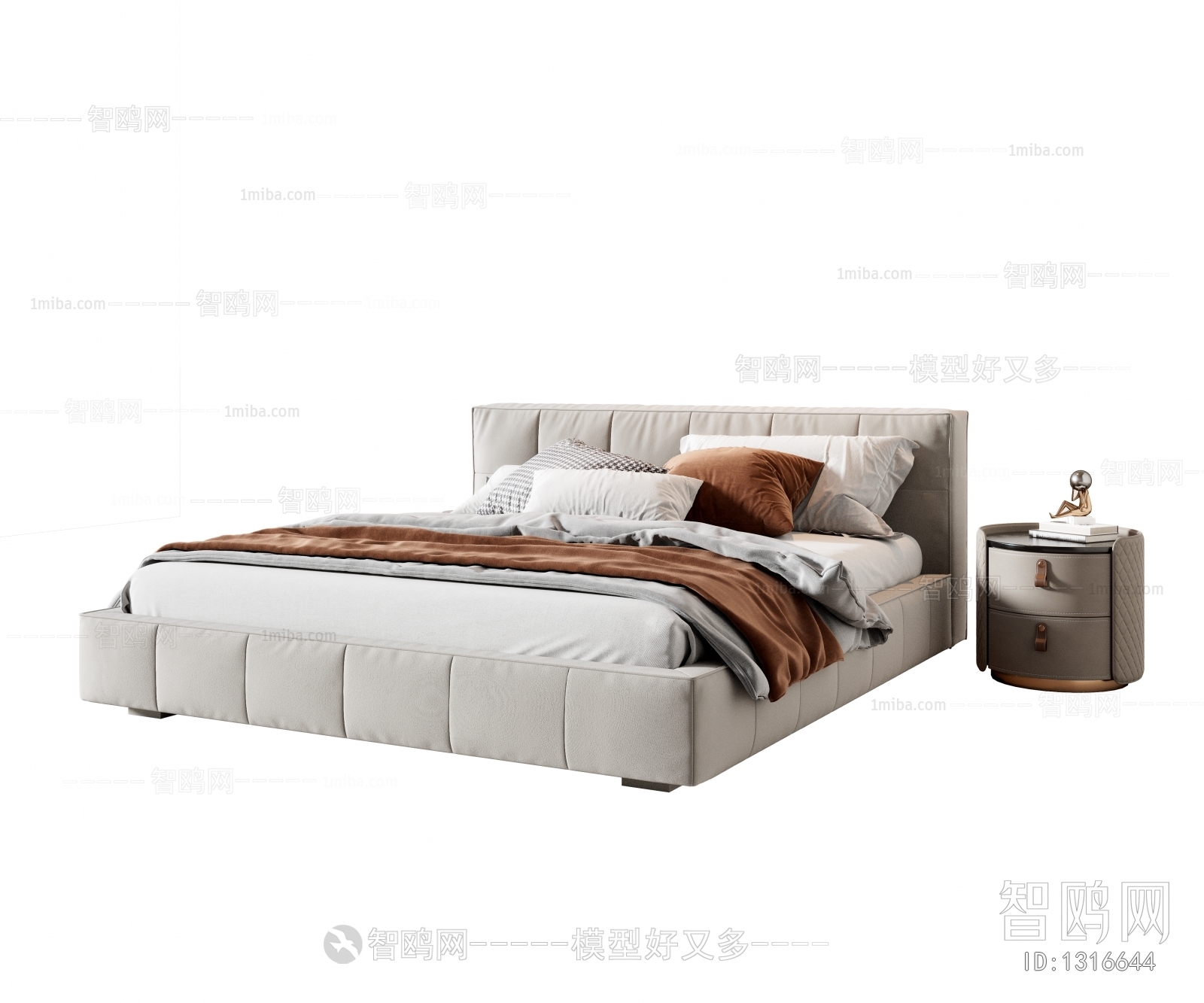 Modern Double Bed