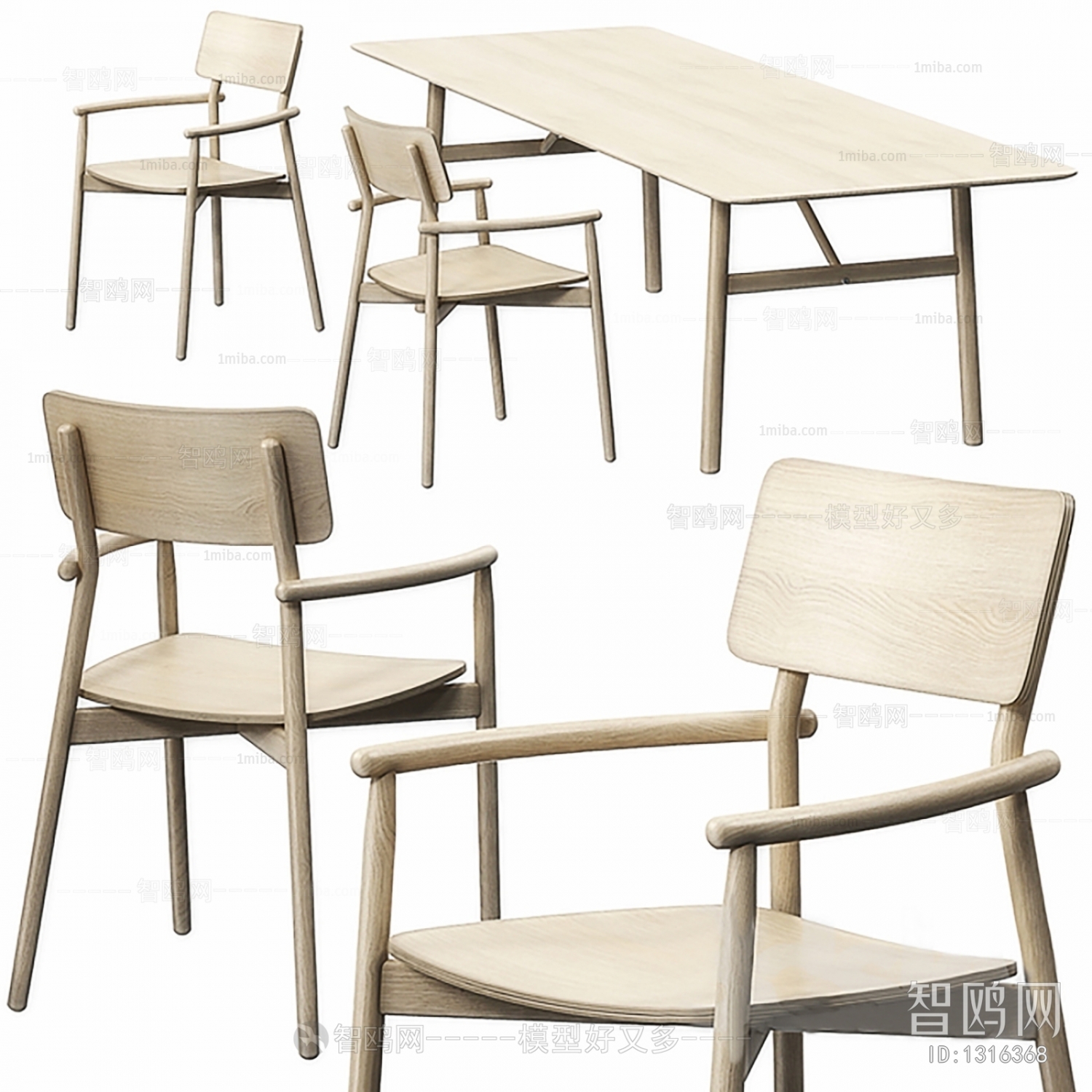 Modern Dining Table And Chairs