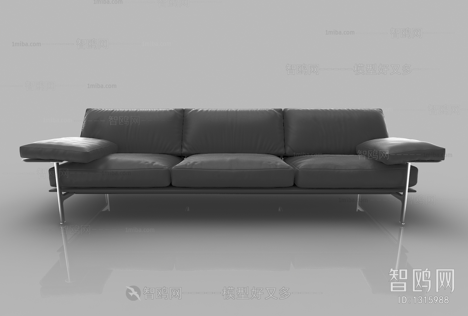 Modern Three-seat Sofa