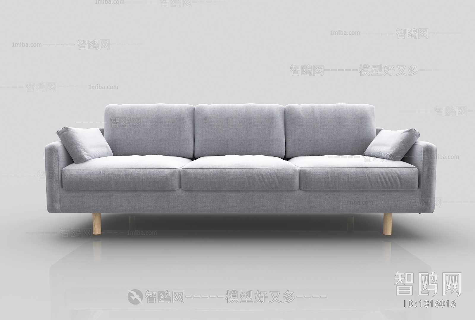 Modern Three-seat Sofa