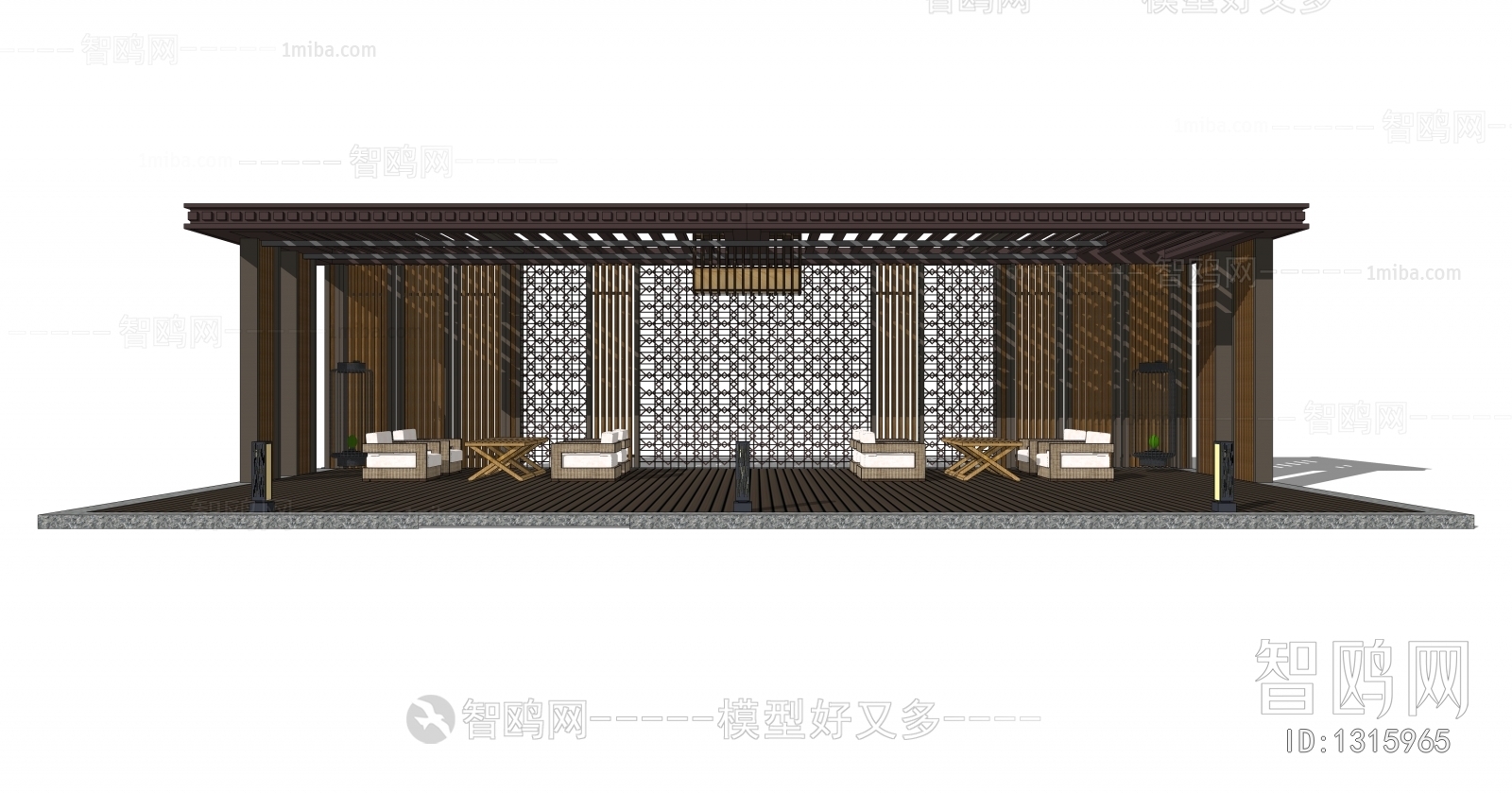 New Chinese Style Building Component