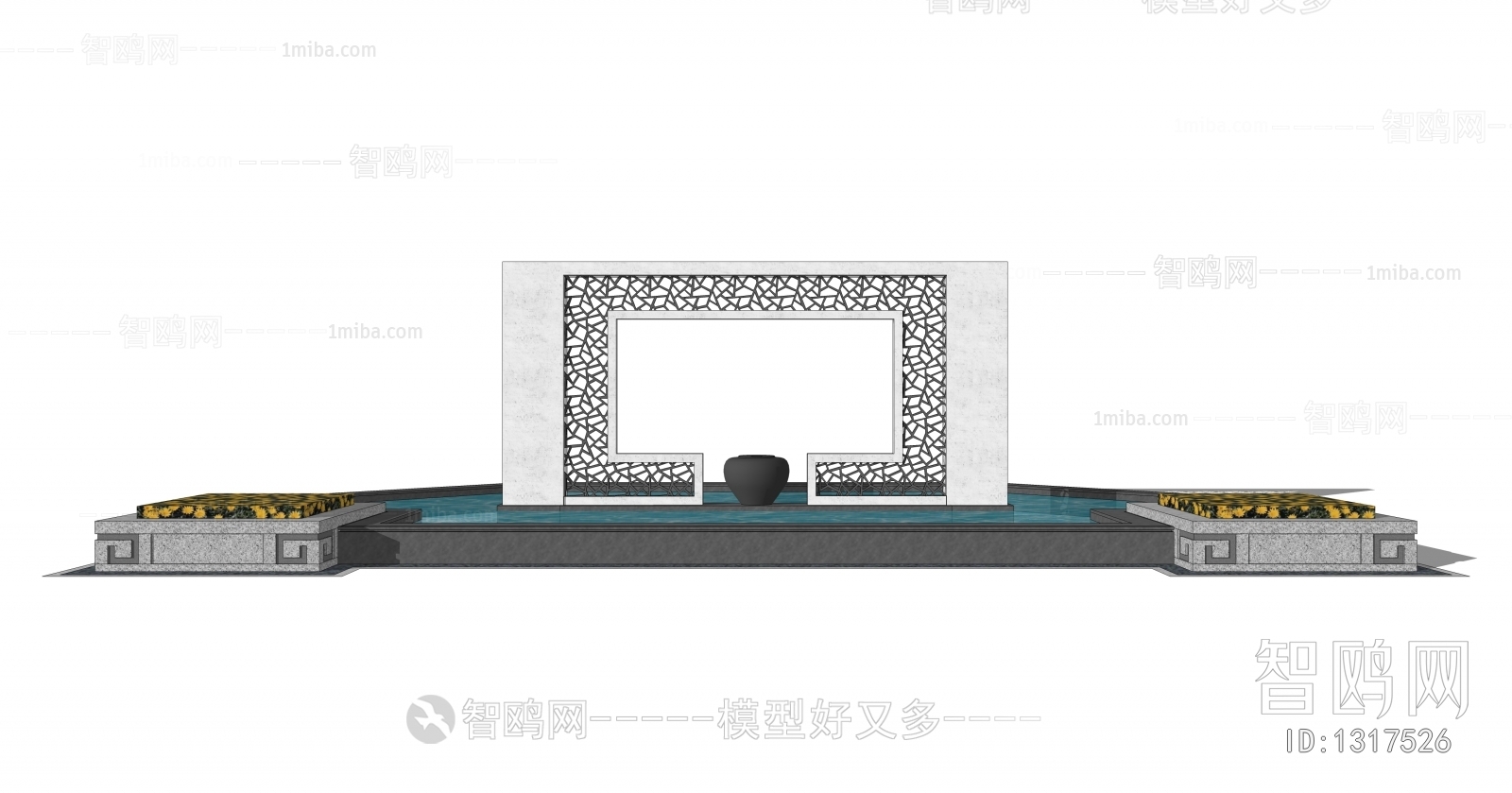 New Chinese Style Building Component