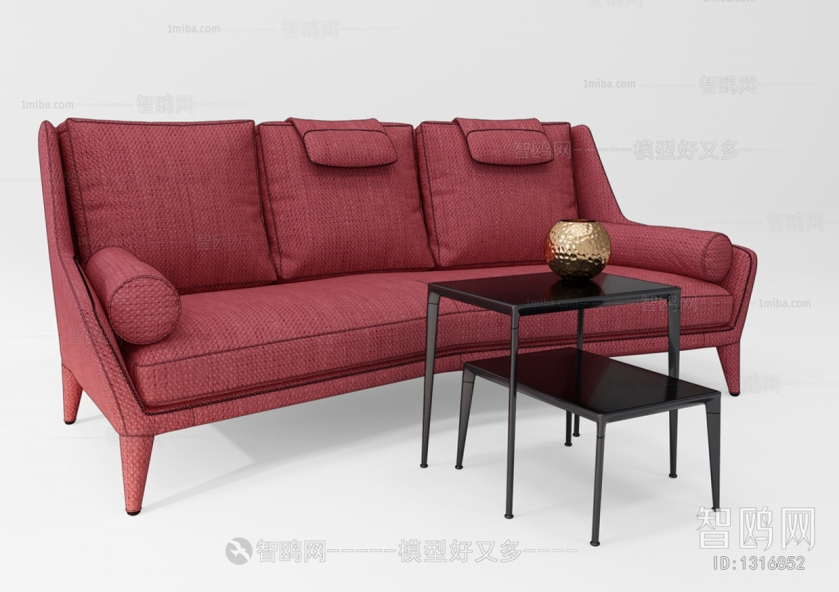 Modern Three-seat Sofa