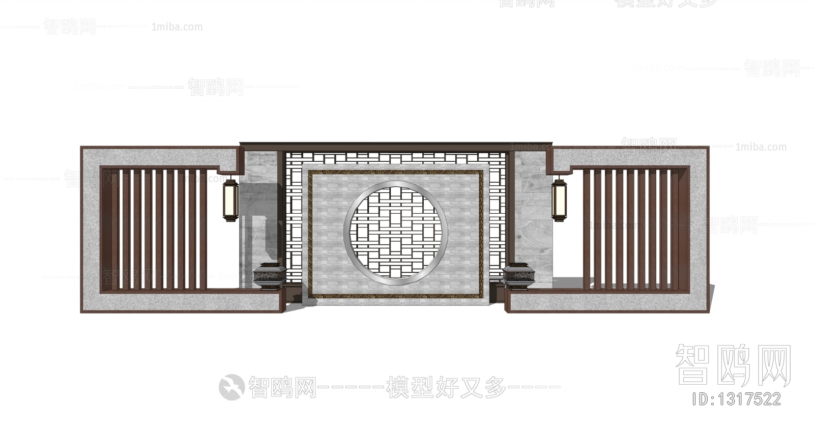 New Chinese Style Building Component