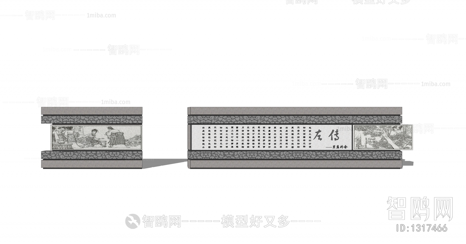 New Chinese Style Building Component