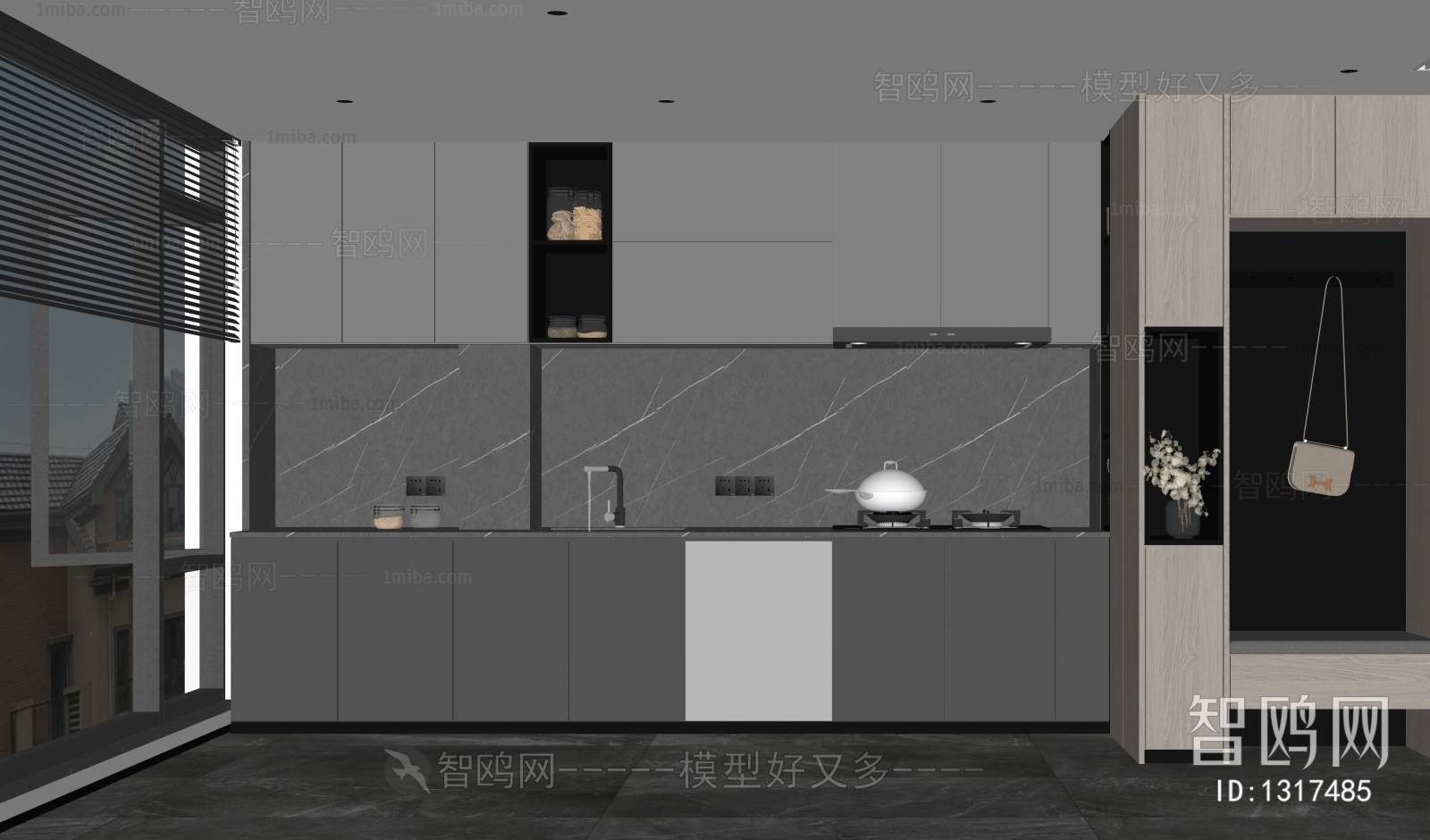 Modern The Kitchen