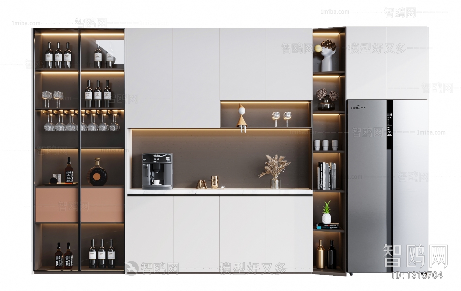 Modern Wine Cabinet