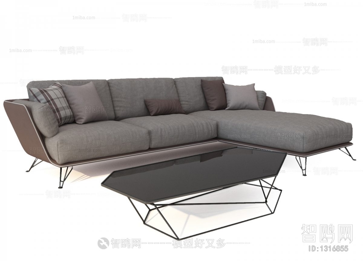 Modern Multi Person Sofa