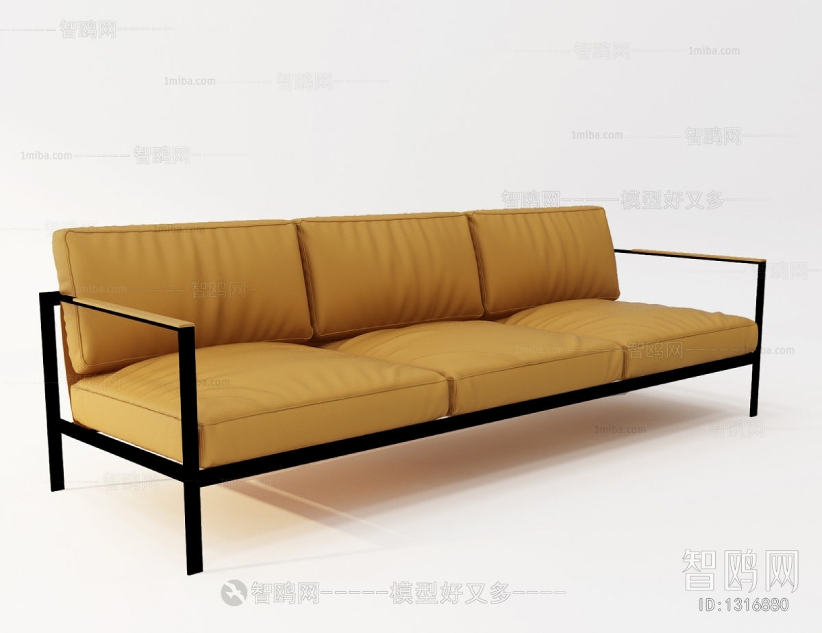 Modern Three-seat Sofa