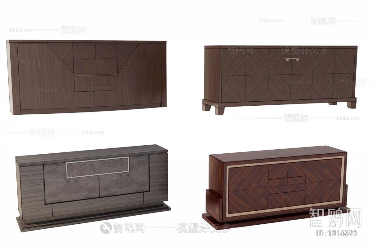 New Chinese Style TV Cabinet