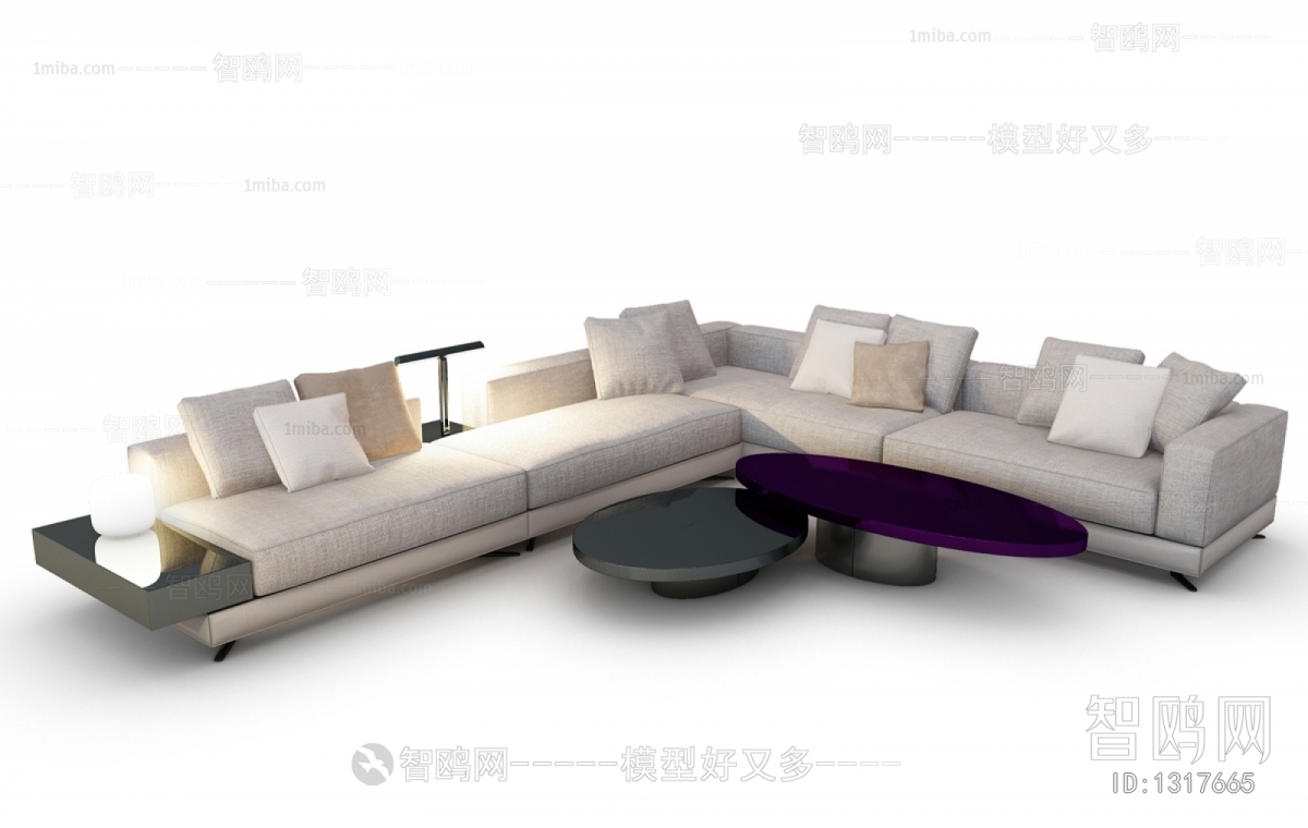 Modern Multi Person Sofa