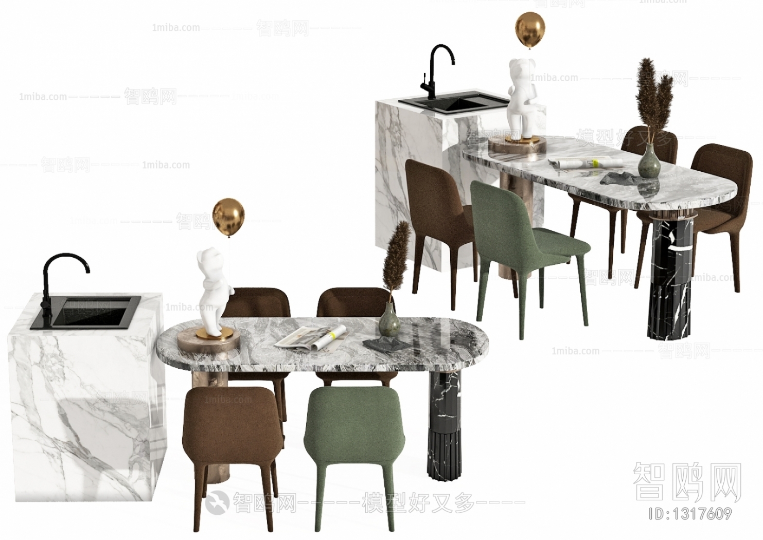 Modern Dining Table And Chairs