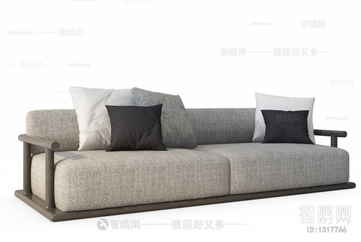 New Chinese Style A Sofa For Two