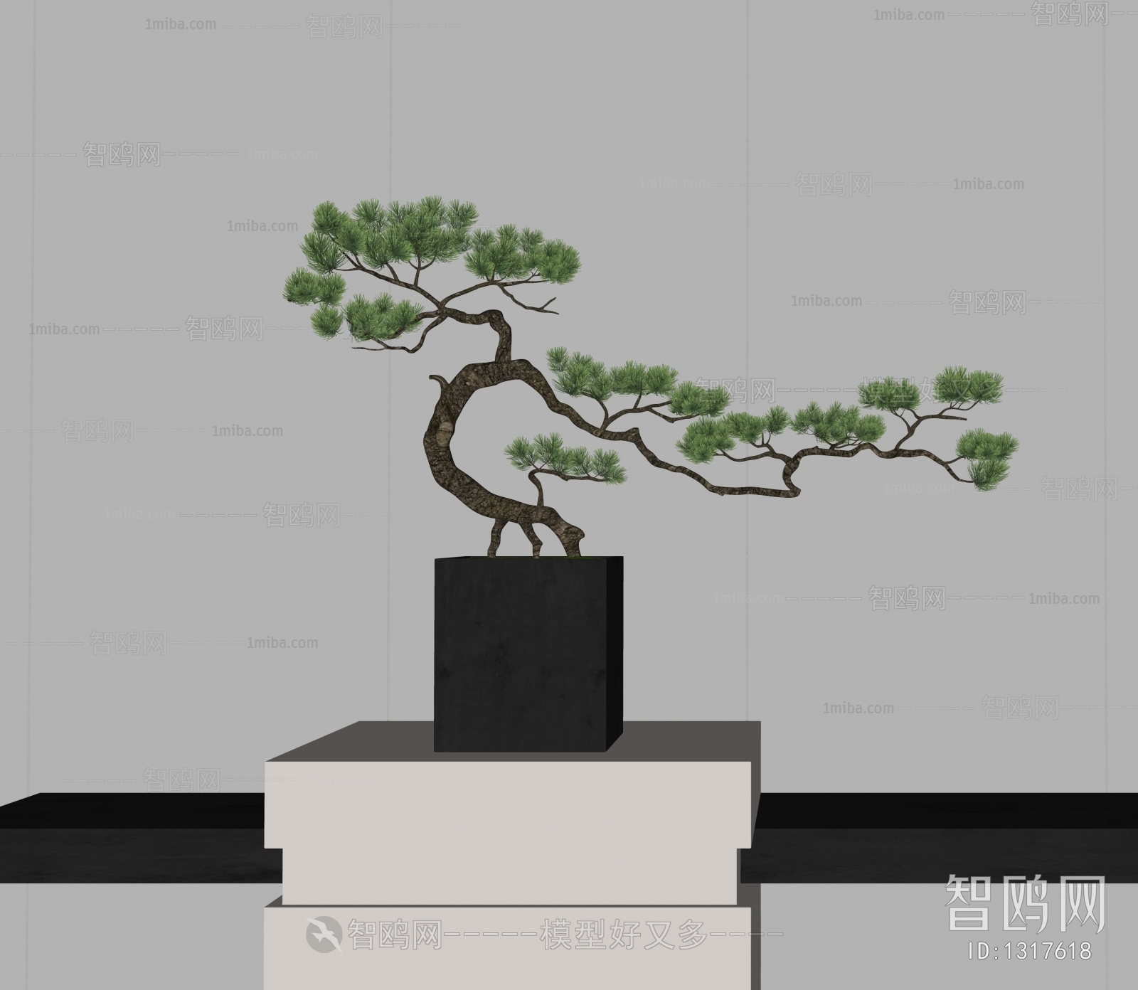 New Chinese Style Bonsai