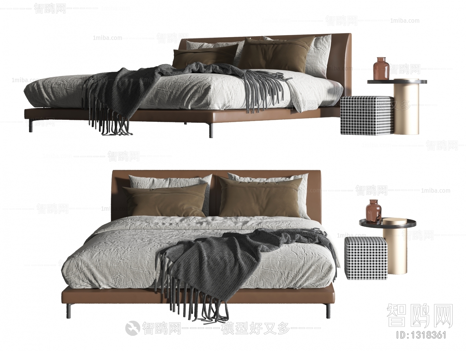 Modern Double Bed