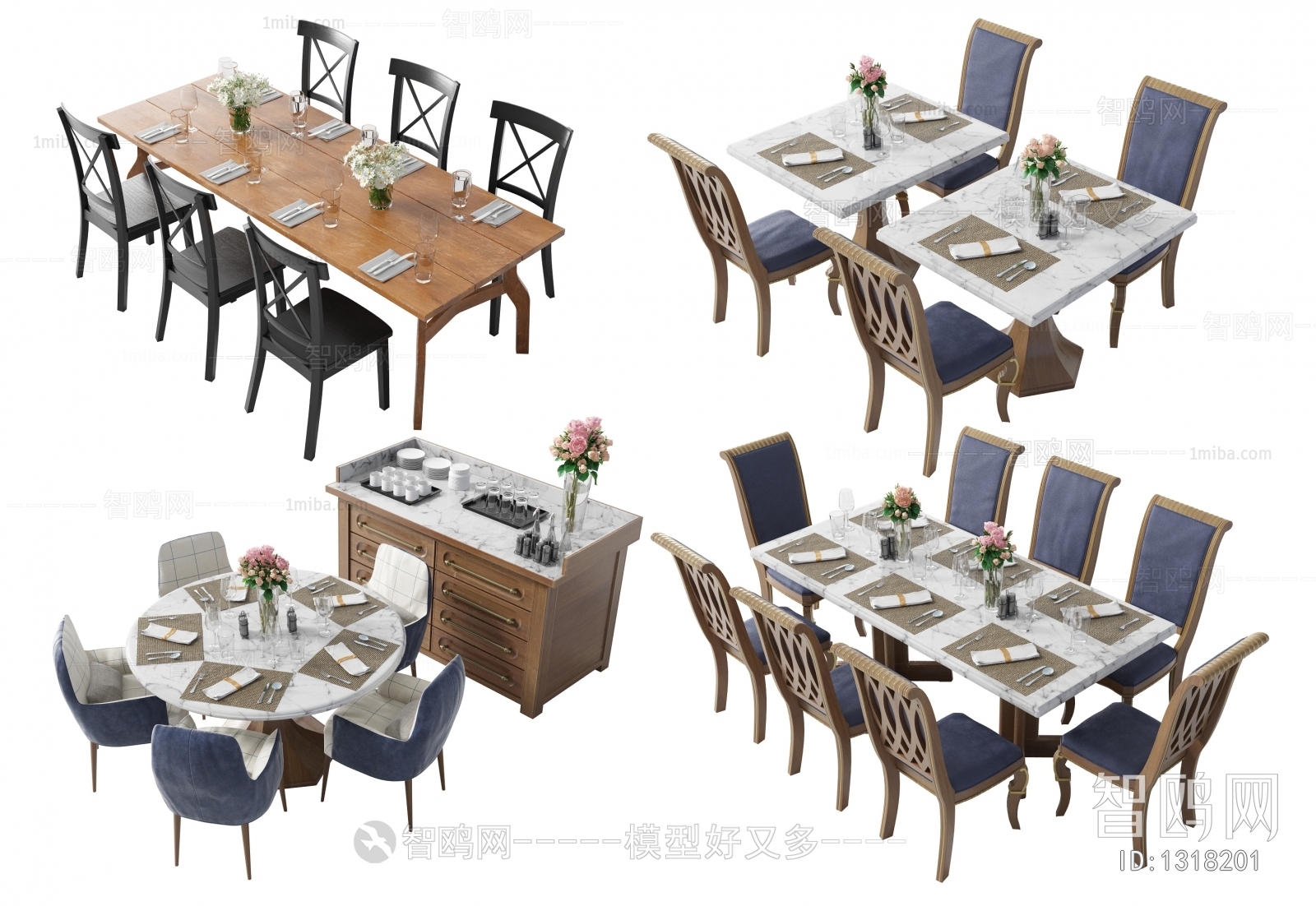 Modern Dining Table And Chairs