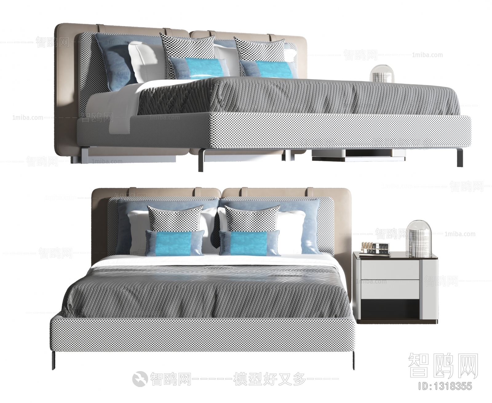 Modern Double Bed