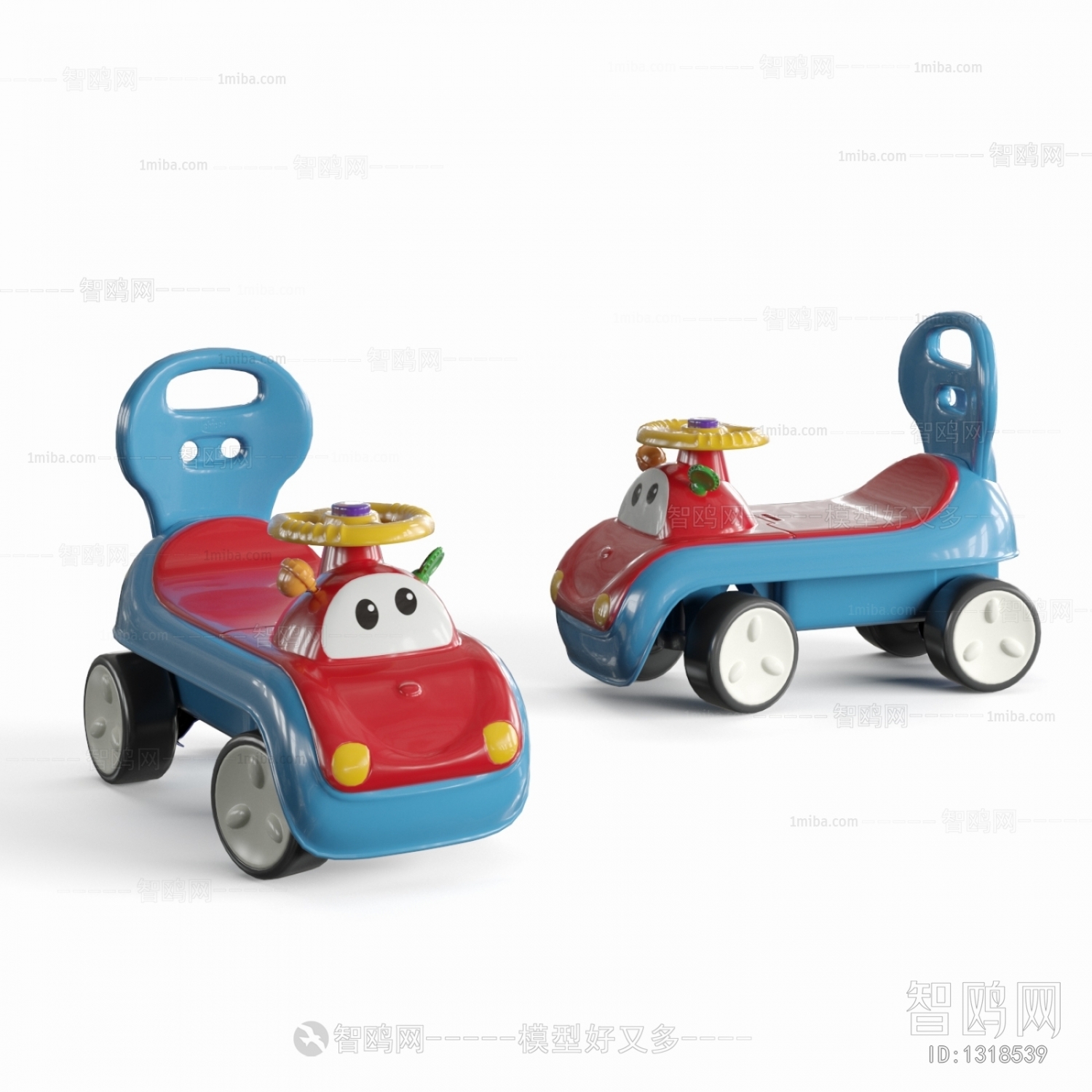 现代儿童玩具车