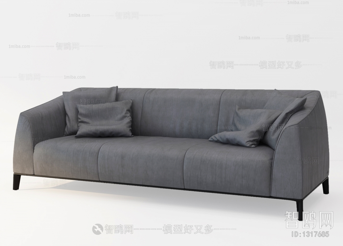 Modern Three-seat Sofa