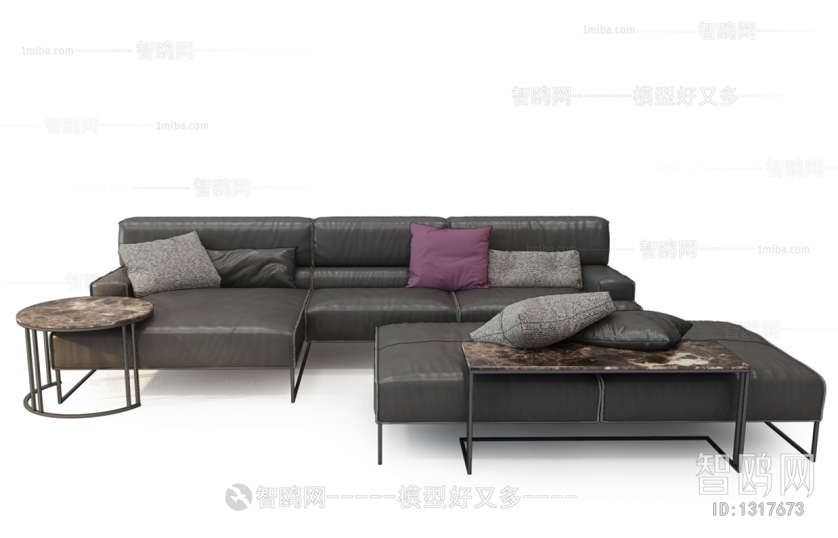 Modern Multi Person Sofa