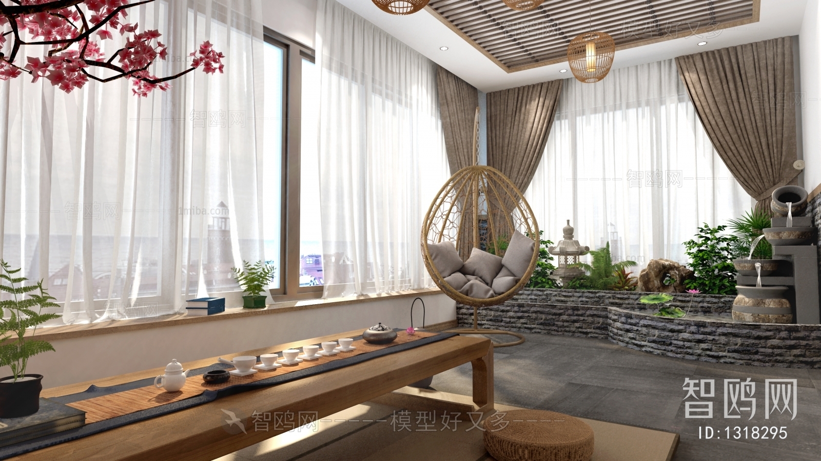 中式禅意茶室