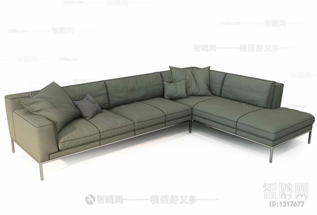 Modern Multi Person Sofa